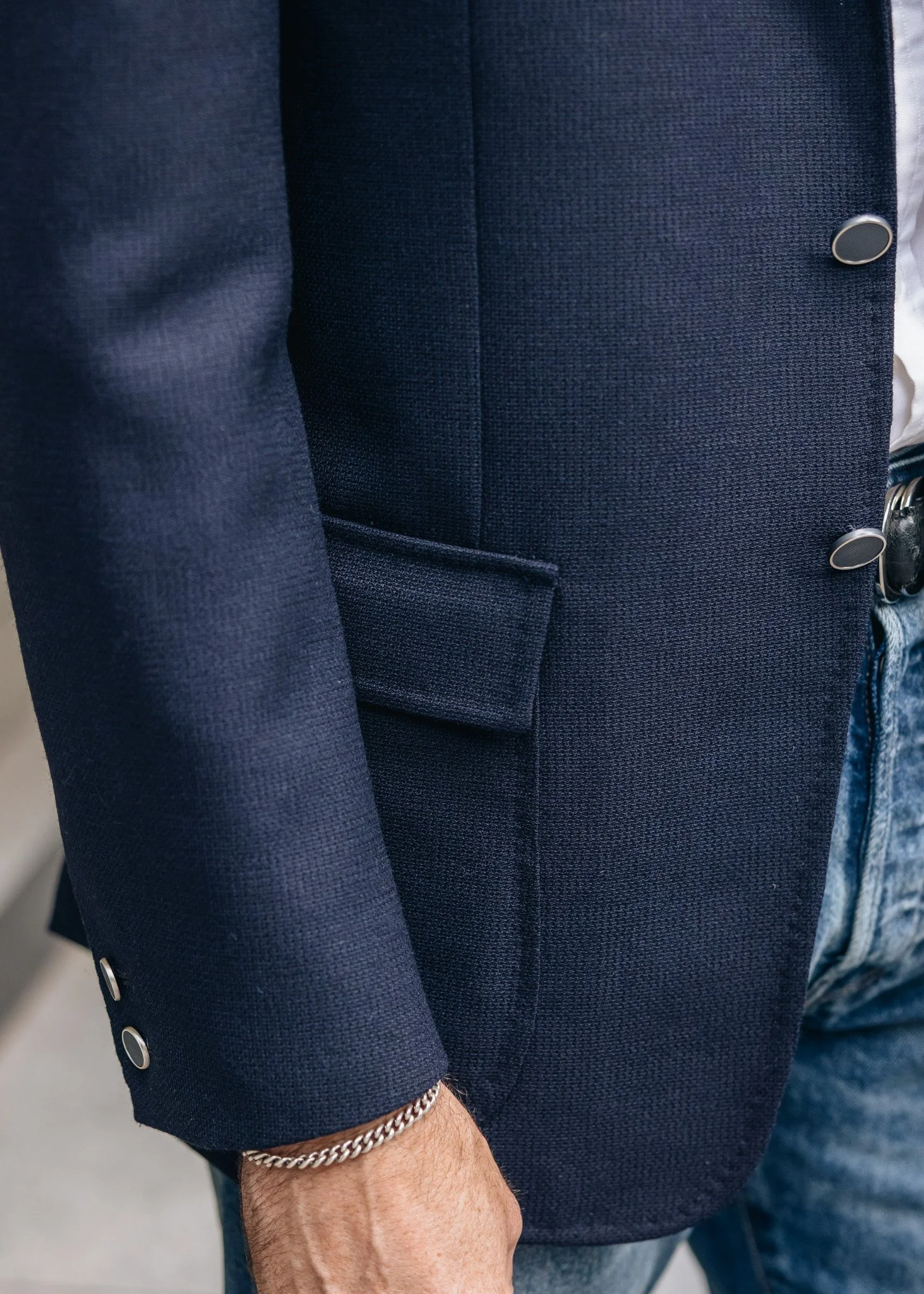 A Hard-Wearing Travel Blazer — Alan Flusser Custom